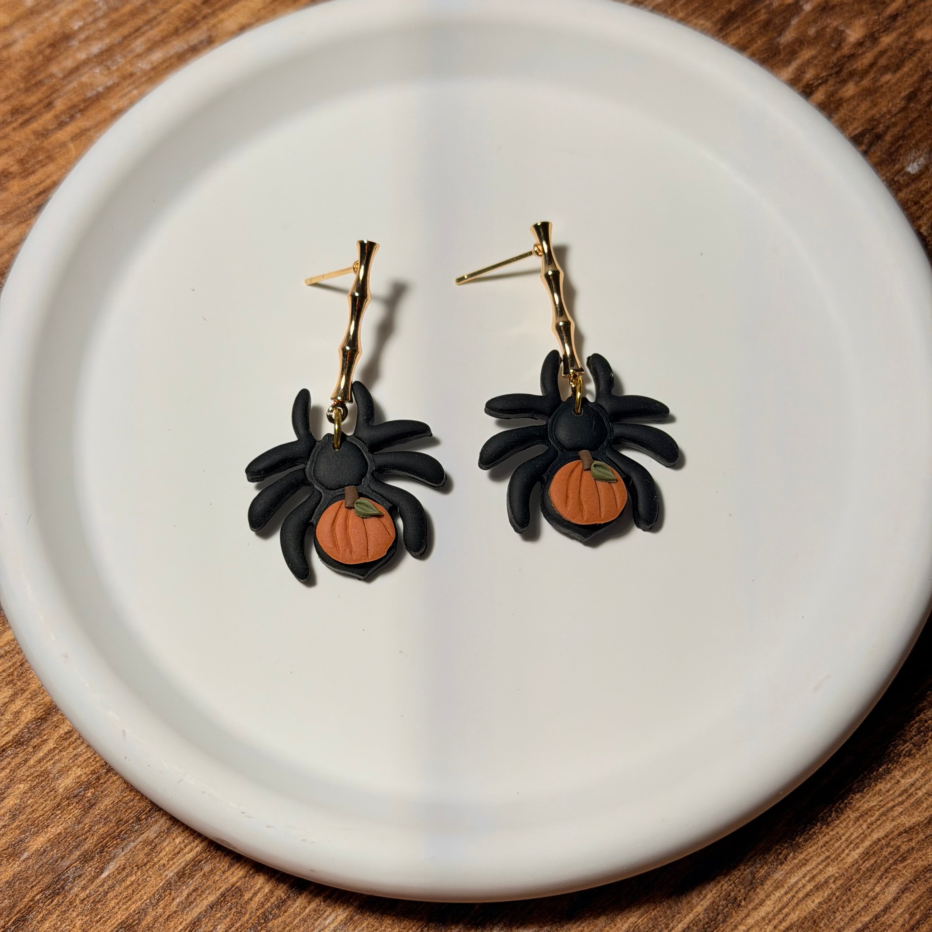 Pumpkin Spiders