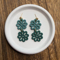 Teal Flowers